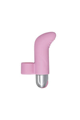 Adam and Eve Silicone USB Rechargeable Finger Vibrator Pink